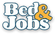 Bedandjobs logo - trabajo en inglaterra y alojamiento barato en londres